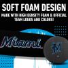 imageFranklin Sports MLB Jumbo Foam Baseball Bat  Ball Sets  Kids Oversize Foam Baseball Bats  Soft Baseballs  Indoor  Outdoor Youth Baseball Toy  MLB Team Baseball Bat  Ball SetsMiami Marlins