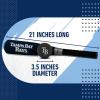 imageFranklin Sports MLB Jumbo Foam Baseball Bat  Ball Sets  Kids Oversize Foam Baseball Bats  Soft Baseballs  Indoor  Outdoor Youth Baseball Toy  MLB Team Baseball Bat  Ball SetsTampa Bay Rays