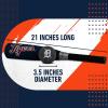 imageFranklin Sports MLB Jumbo Foam Baseball Bat  Ball Sets  Kids Oversize Foam Baseball Bats  Soft Baseballs  Indoor  Outdoor Youth Baseball Toy  MLB Team Baseball Bat  Ball SetsDetroit Tigers