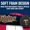imageFranklin Sports MLB Jumbo Foam Baseball Bat  Ball Sets  Kids Oversize Foam Baseball Bats  Soft Baseballs  Indoor  Outdoor Youth Baseball Toy  MLB Team Baseball Bat  Ball SetsMinnesota Twins