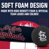 imageFranklin Sports MLB Jumbo Foam Baseball Bat  Ball Sets  Kids Oversize Foam Baseball Bats  Soft Baseballs  Indoor  Outdoor Youth Baseball Toy  MLB Team Baseball Bat  Ball SetsSt Louis Cardinals