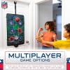 imageFranklin Sports NFL Electronic Football Target Toss Game  Over The Door Football Throwing Target for Kids  Score N Sounds Mini Toy Game