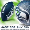 imageFranklin Sports NFL Team Foam Footballs  Soft Foam Youth Mini Footballs for All NFL Teams  Kids Junior 85quot Football  Air Pump Sets  Official NFL Licensed FootballSeattle Seahawks