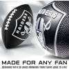 imageFranklin Sports NFL Team Foam Footballs  Soft Foam Youth Mini Footballs for All NFL Teams  Kids Junior 85quot Football  Air Pump Sets  Official NFL Licensed FootballLas Vegas Raiders