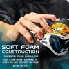 imageFranklin Sports NFL Team Foam Footballs  Soft Foam Youth Mini Footballs for All NFL Teams  Kids Junior 85quot Football  Air Pump Sets  Official NFL Licensed FootballJacksonville Jaguars