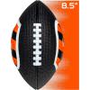 imageFranklin Sports NFL Team Foam Footballs  Soft Foam Youth Mini Footballs for All NFL Teams  Kids Junior 85quot Football  Air Pump Sets  Official NFL Licensed FootballCincinnati Bengals