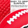 imageFranklin Sports NFL Team Foam Footballs  Soft Foam Youth Mini Footballs for All NFL Teams  Kids Junior 85quot Football  Air Pump Sets  Official NFL Licensed FootballKansas City Chiefs