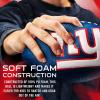imageFranklin Sports NFL Team Foam Footballs  Soft Foam Youth Mini Footballs for All NFL Teams  Kids Junior 85quot Football  Air Pump Sets  Official NFL Licensed FootballNew York Giants