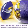 imageFranklin Sports NFL Team Foam Footballs  Soft Foam Youth Mini Footballs for All NFL Teams  Kids Junior 85quot Football  Air Pump Sets  Official NFL Licensed FootballMinnesota Vikings