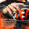 imageFranklin Sports NFL Team Foam Footballs  Soft Foam Youth Mini Footballs for All NFL Teams  Kids Junior 85quot Football  Air Pump Sets  Official NFL Licensed FootballCincinnati Bengals