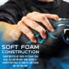 imageFranklin Sports NFL Team Foam Footballs  Soft Foam Youth Mini Footballs for All NFL Teams  Kids Junior 85quot Football  Air Pump Sets  Official NFL Licensed FootballCarolina Panthers