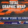 imageFranklin Sports NHL Team 48quot Vinyl Street Hockey StickNew York Islanders