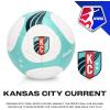 imageFranklin Sports NWSL Team Soccer Balls  Soccer Balls for Kids  Adults  Boys  Girls Soccer Balls  Official NWSL Team Soccer Ball  Available in Official Size 5 or Mini Size 1Kansas City Current