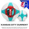 imageFranklin Sports NWSL Team Soccer Balls  Soccer Balls for Kids  Adults  Boys  Girls Soccer Balls  Official NWSL Team Soccer Ball  Available in Official Size 5 or Mini Size 1Kansas City Current