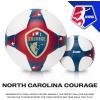 imageFranklin Sports NWSL Team Soccer Balls  Soccer Balls for Kids  Adults  Boys  Girls Soccer Balls  Official NWSL Team Soccer Ball  Available in Official Size 5 or Mini Size 1North Carolina Courage