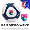 imageFranklin Sports NWSL Team Soccer Balls  Soccer Balls for Kids  Adults  Boys  Girls Soccer Balls  Official NWSL Team Soccer Ball  Available in Official Size 5 or Mini Size 1San Diego Wave FC