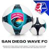 imageFranklin Sports NWSL Team Soccer Balls  Soccer Balls for Kids  Adults  Boys  Girls Soccer Balls  Official NWSL Team Soccer Ball  Available in Official Size 5 or Mini Size 1San Diego Wave FC