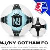 imageFranklin Sports NWSL Team Soccer Balls  Soccer Balls for Kids  Adults  Boys  Girls Soccer Balls  Official NWSL Team Soccer Ball  Available in Official Size 5 or Mini Size 1NJNY Gotham FC