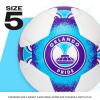 imageFranklin Sports NWSL Team Soccer Balls  Soccer Balls for Kids  Adults  Boys  Girls Soccer Balls  Official NWSL Team Soccer Ball  Available in Official Size 5 or Mini Size 1Orlando Pride