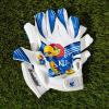 imageFranklin Sports Youth NCAA Football Receiver Gloves  Receiver Gloves for Kids  NCAA Team Logos and Silicone Palm  Youth Pair  Great for Games ampamp CostumesKansas Jayhawks