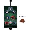 imageFranklin Sports NFL Electronic Football Target Toss Game  Over The Door Football Throwing Target for Kids  Score N Sounds Mini Toy Game