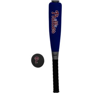 imageFranklin Sports MLB Jumbo Foam Baseball Bat  Ball Sets  Kids Oversize Foam Baseball Bats  Soft Baseballs  Indoor  Outdoor Youth Baseball Toy  MLB Team Baseball Bat  Ball SetsPhiladelphia Phillies
