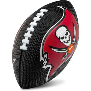 imageFranklin Sports NFL Team Foam Footballs  Soft Foam Youth Mini Footballs for All NFL Teams  Kids Junior 85quot Football  Air Pump Sets  Official NFL Licensed FootballTampa Bay Buccaneers