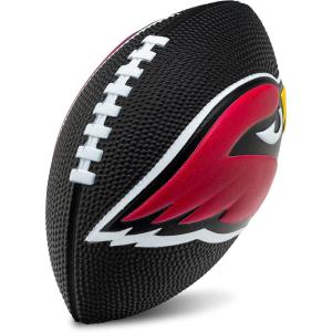 imageFranklin Sports NFL Team Foam Footballs  Soft Foam Youth Mini Footballs for All NFL Teams  Kids Junior 85quot Football  Air Pump Sets  Official NFL Licensed FootballArizona Cardinals
