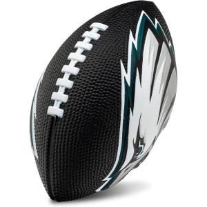 imageFranklin Sports NFL Team Foam Footballs  Soft Foam Youth Mini Footballs for All NFL Teams  Kids Junior 85quot Football  Air Pump Sets  Official NFL Licensed FootballPhiladelphia Eagles