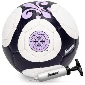 imageFranklin Sports NWSL Team Soccer Balls  Soccer Balls for Kids  Adults  Boys  Girls Soccer Balls  Official NWSL Team Soccer Ball  Available in Official Size 5 or Mini Size 1Racing Louisville FC