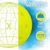 imageFranklin Sports X40 Outdoor Pickleballs  Official Ball of USA Pickleball APP Tour  Pickleball US Open  3 Packs 12 Packs 36 Pickleball Buckets 50 100  400 Bulk Packs of Regulation PickleballsYellow
