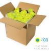 imageFranklin Sports X40 Outdoor Pickleballs  Official Ball of USA Pickleball APP Tour  Pickleball US Open  3 Packs 12 Packs 36 Pickleball Buckets 50 100  400 Bulk Packs of Regulation PickleballsYellow