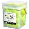 imageFranklin Sports X40 Outdoor Pickleballs  Official Ball of USA Pickleball APP Tour  Pickleball US Open  3 Packs 12 Packs 36 Pickleball Buckets 50 100  400 Bulk Packs of Regulation PickleballsYellow