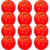 imageFranklin Sports X40 Outdoor Pickleballs  Official Ball of USA Pickleball APP Tour  Pickleball US Open  3 Packs 12 Packs 36 Pickleball Buckets 50 100  400 Bulk Packs of Regulation PickleballsEmber