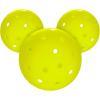 imageFranklin Sports Training Pickleballs  Training Pickleballs for Beginners  Skill Practice  69mm or 80mm Outdoor Pickleballs  Pickleball 3 Pack  Optic Yellow69 MM