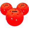imageFranklin Sports X40 Outdoor Pickleballs  Official Ball of USA Pickleball APP Tour  Pickleball US Open  3 Packs 12 Packs 36 Pickleball Buckets 50 100  400 Bulk Packs of Regulation PickleballsEmber