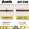 imageFranklin Sports MLB Power Strap Infinite Batting Gloves  Baseball  Softball Long Cuff Batting Gloves  Adult  YouthBlackGold