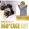 imageFranklin Sports MLB Power Strap Infinite Batting Gloves  Baseball  Softball Long Cuff Batting Gloves  Adult  YouthGrey HiLite