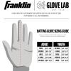 imageFranklin Sports MLB Power Strap Infinite Batting Gloves  Baseball  Softball Long Cuff Batting Gloves  Adult  YouthNavyGold