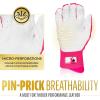imageFranklin Sports MLB Power Strap Infinite Batting Gloves  Baseball  Softball Long Cuff Batting Gloves  Adult  YouthPink HiLite