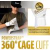 imageFranklin Sports MLB Power Strap Infinite Batting Gloves  Baseball  Softball Long Cuff Batting Gloves  Adult  YouthWhiteGold