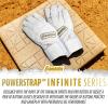 imageFranklin Sports MLB Power Strap Infinite Batting Gloves  Baseball  Softball Long Cuff Batting Gloves  Adult  YouthWhiteGold
