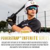 imageFranklin Sports MLB Power Strap Infinite Batting Gloves  Baseball  Softball Long Cuff Batting Gloves  Adult  YouthWhiteGold