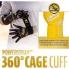 imageFranklin Sports MLB Power Strap Infinite Batting Gloves  Baseball  Softball Long Cuff Batting Gloves  Adult  YouthYellow