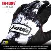 imageFranklin Sports MLB Youth Teeball Batting Gloves  Grow to Pro Kids Baseball  Softball Flexible Batting Gloves  Boys  Girls Expandable Batting Gloves for Teeball Baseball  SoftballBlackWhite