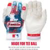 imageFranklin Sports MLB Youth Teeball Batting Gloves  Grow to Pro Kids Baseball  Softball Flexible Batting Gloves  Boys  Girls Expandable Batting Gloves for Teeball Baseball  SoftballRedWhiteBlue