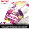 imageFranklin Sports MLB Youth Teeball Batting Gloves  Grow to Pro Kids Baseball  Softball Flexible Batting Gloves  Boys  Girls Expandable Batting Gloves for Teeball Baseball  SoftballPinkWhite