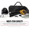 imageFranklin Sports Traveler Roller  Baseball and Softball  Equipment Bag  Compartment Black  1680D Polyester  Water Resistant Black