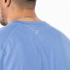 imageFranklin Sports Mens Performance Pickleball TShirt  Workout Short Sleeve  Quick Dry Athletic FabricBlue