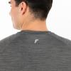 imageFranklin Sports Mens Performance Pickleball TShirt  Workout Short Sleeve  Quick Dry Athletic FabricCharcoal